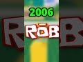 The Evolution Of The Roblox Logo