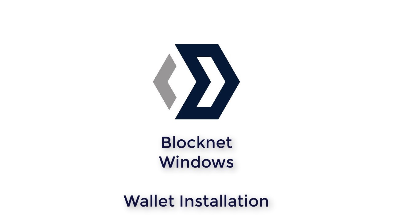 Blocknet Wallet Install (Windows)