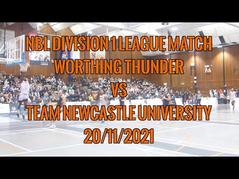Worthing Thunder vs Team Newcastle University - 20/11/2021 - NBL Division 1 League Match