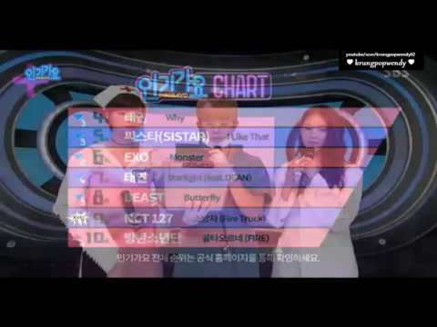 160717 Inkigayo TOP 10 - 4  MC CUT#2 Gong Seung-yeon, Kim Min-seok & TWICE's Jeongyeon