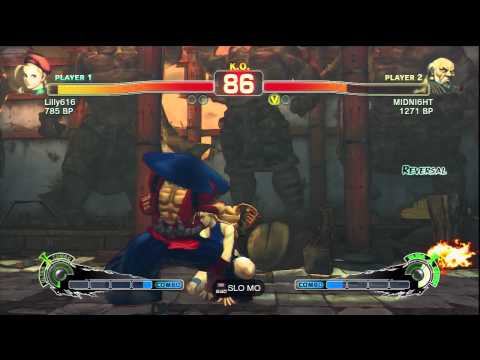 MIDNI6HT (Gouken) vs Lilly616 (Cammy) SSF4 [720p]