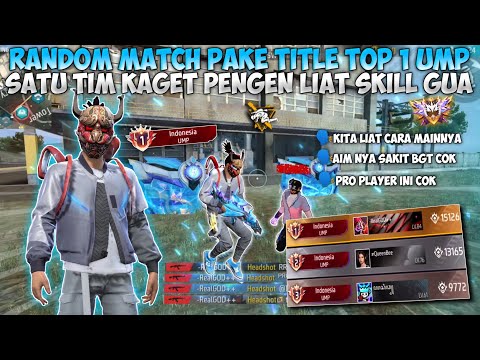 ENTERING THE GLOBAL ROOM WITH THE TITLE OF TOP 1 INDONESIA!! ONE TEAM IS EXCITED TO SEE MY SKILLS!!