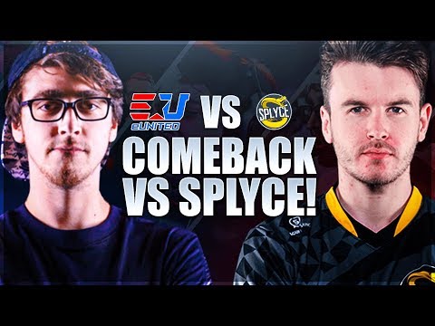 eUnited Vs. Splyce - CWL 2k Semifinals CRAZY Comeback!