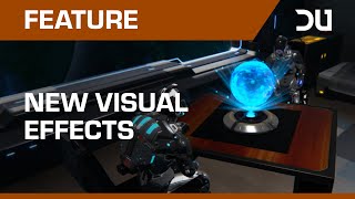 Демонстрация улучшенных визуальных эффектов в Dual Universe