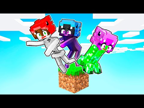 Nacho - Minecraft But We Are MOBS in ONE BLOCK!