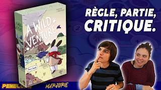 A WILD VENTURE - La règle, la partie, la critique ! ----- [ Jeu à 2 - Collection- Gestion de main ]