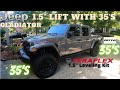 Lifting the 2021 Jeep Gladiator Mojave While Maintaining the Factory Suspension.  35 Inch Tires.