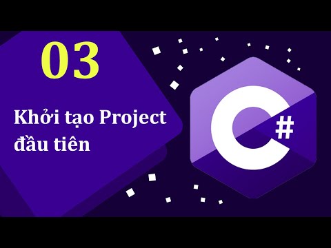 Học C qua bài tập 03 Khởi tạo project đầu tiên