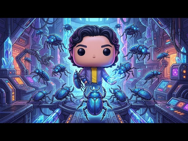 Vídeo relacionado con Funko Pop! Movies: DC - Blue Beetle - Jaime Reyes - Figura de Vinilo Coleccionable - Idea de Regalo- Mercancia Oficial - Juguetes para Niños y Adultos - Movies Fans - Muñeco para Coleccionistas