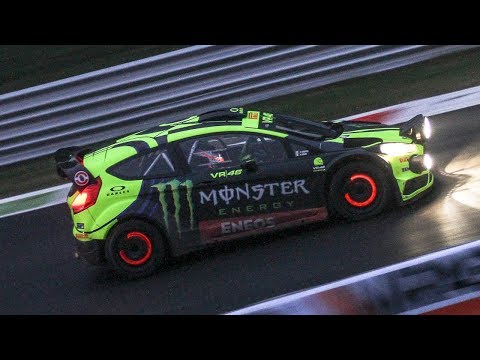 Valentino Rossi Ford Fiesta WRC @ Monza Rally Show 2017 [HD]