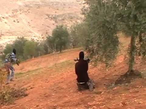 تدريبات عناصر كتيبة شباب الإسلام العاملة في ريف حماة