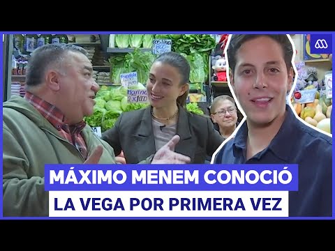 Así fue la primera vez de Máximo Menem Bolocco en la Vega Central | De Paseo