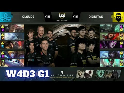 Cloud 9 vs Dignitas | Week 4 Day 3 S10 LCS Summer 2020 | C9 vs DIG W4D3