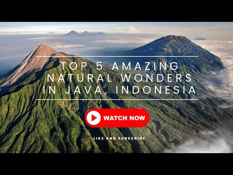 Top 5 Amazing Natural Wonders in Java, IndonesiaAdventure Bromo Goa jomblang Kawah ije