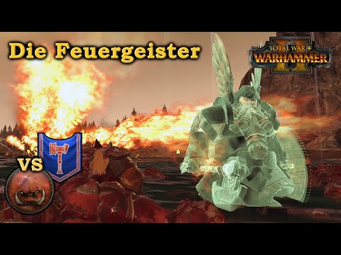 Die Geister der Zwerge vs Grünhäute - Total War: Warhammer 2