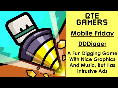 Mobile Friday - DDDigger - A Fun Digging Game With Nice Graphics And Music, But Has Intrusive Ads - YouTube
