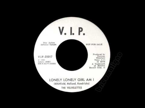 The Velvelettes - Lonely Lonely Girl Am I