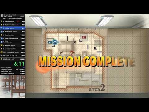 Valkyria Chronicles 2 speedrun - 3:22:12 (WR)