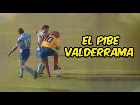 Valderrama sin correr supera a todo Uruguay (1996)