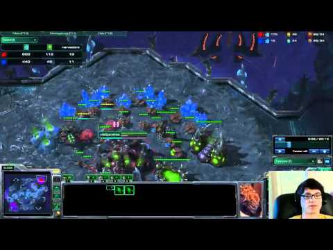 Spanishiwa [FPVOD w/C] vs hpTheGreat [ZvZ Shakuras Plateau 1v1] - 2 / 2