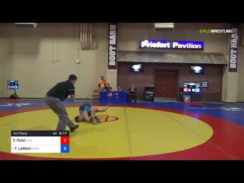 2018 Marine Corps US Open/Senior Men's Greco-Roman 60 3rd Place - Ty Pelot (X-Fa) Vs. Taylor LaMon