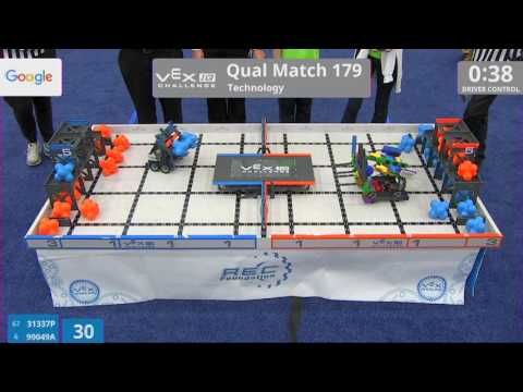 2017 VEXIQ Midd Tech Q179 (31337P 90049A) Score 65