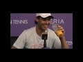Rafa Nadal's reply to a journalist who asked if he is glad Djokovic exists.