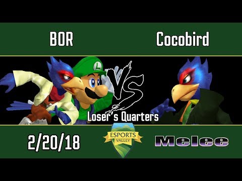 ESV Melee Biweekly #2 - BOR (Falco, Luigi) vs Cocobird (Falco) - Loser's Quarters