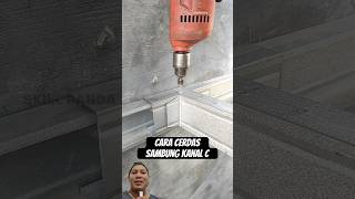 Download lagu How to connect light steel C-channels for canopy roofs #shorts #diy #network #construction mp3