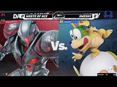 Quarantainment 30 Winners R1 - Sweshi (Bowser Jr.) Vs. Waste OF Ace (Dark Samus, Kirby) - SSBU