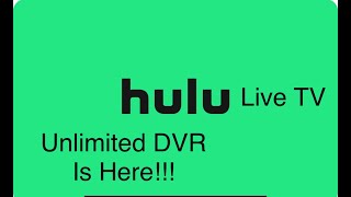 A.K.A Hulu Live TV | Unlimited DVR (It’s Live! #hulu #dvr)