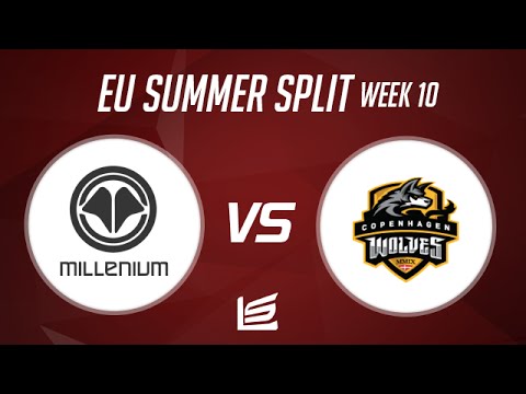 EU LCS 2014 Summer W10D1: Millenium vs Copenhagen Wolves Highlights