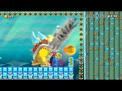 Mr Kitty's Bathtime 3 Bad Kitty! by NekoDani - SUPER MARIO MAKER - NO COMMENTARY 1az