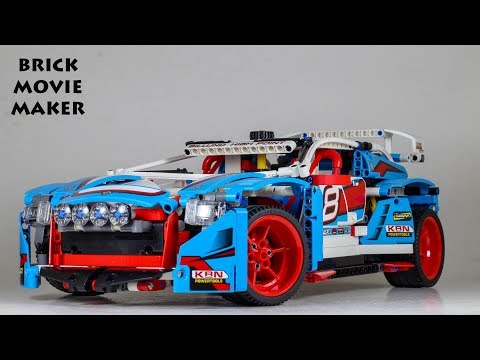 LEGO Technic 42077 Rally Car speed build