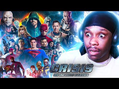 I FINALLY WATCHED *CRISIS ON INFINITE EARTHS* (ARROWVERSE CORSSOVER Part 1-5)