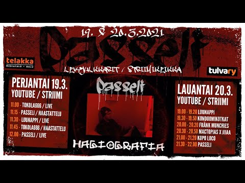 Passeli - "Hagiografia" levyjulkkari LIVE