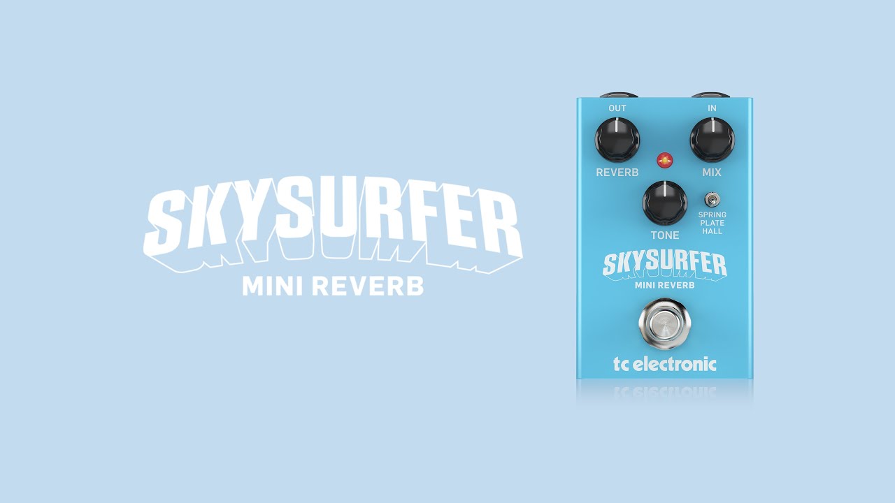 TC Electronic Sky Surfer MINI Reverb Pedal