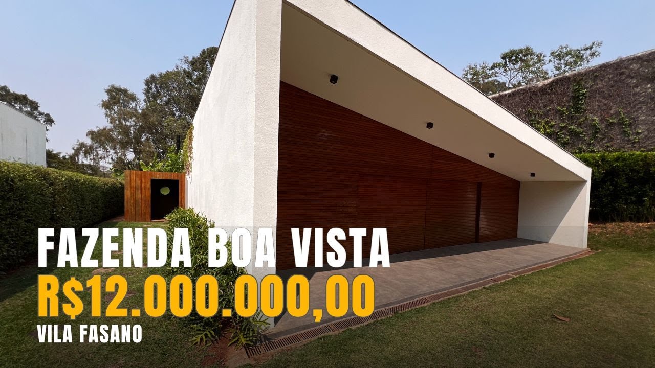 O encontro do luxo e da exclusiviadade! Vila Fasano - Fazenda Boa Vista