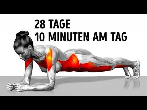 7 einfache Übungen, die dich in 4 Wochen in Form bringen