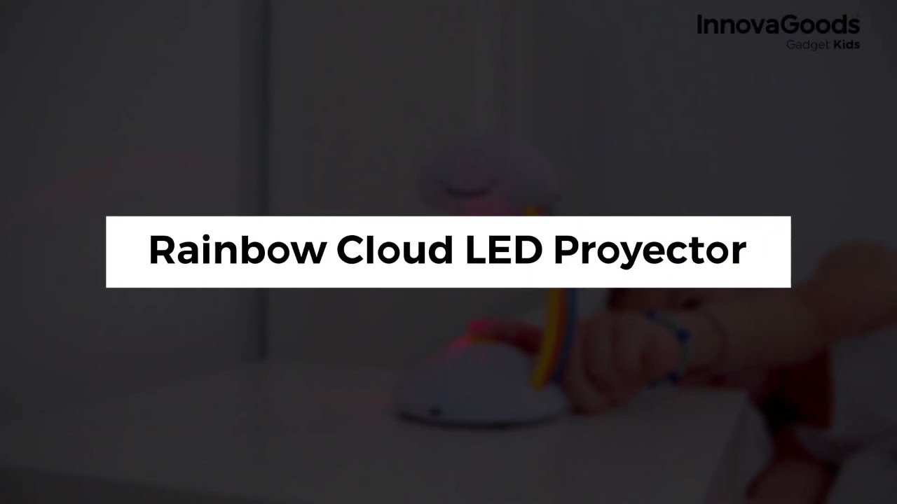 LED vaivorykštės projektorius Libow InnovaGoods Gadget Kids