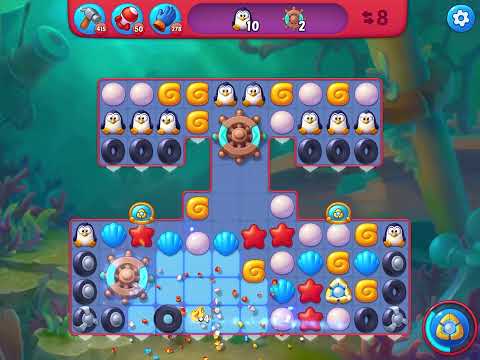 Fishdom Hard level 6732 no boosters フィッシュダム ハード [Friend's]