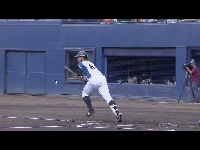 【ファーム】ファイターズ・谷口 センター前へ先制のタイムリーヒット!!2018/9/23 F-S(ファーム)