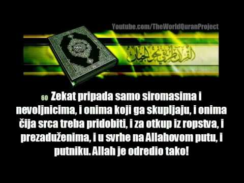 9. Sura At-Tawba (Pokajanje) - Mishary Al-Afasy (Prijevod na bosanski jezik)