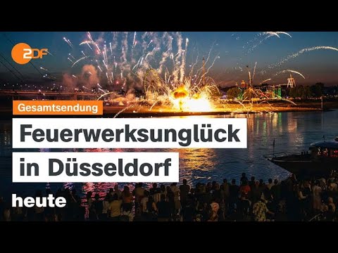 heute 19:00 Uhr vom 19.07.25 Feuerwerksunglück, Waffenruhe in Syrien, Streit um Ferien