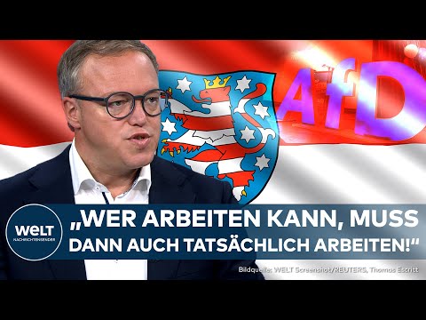 AfD IN THÜRINGEN VORN: CDU-Kandidat Mario Voigt will AfD mit Bürgergeld-Frage bezwingen!