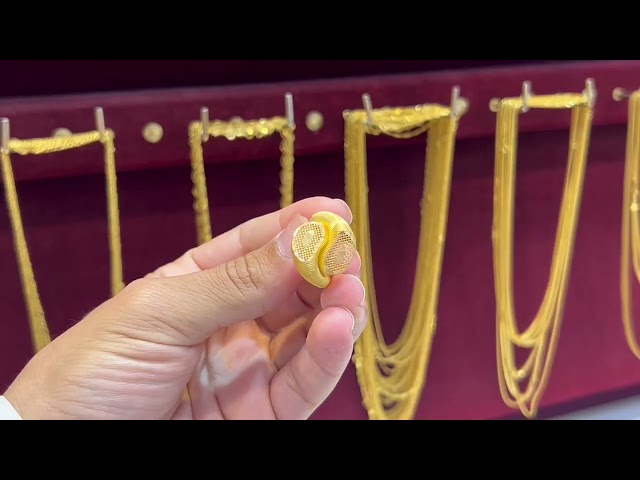 خاتم ذهب عيار 21