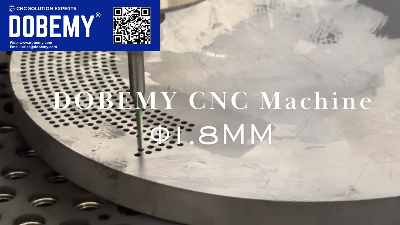 Taladrado de grafito CNC ultrapreciso de alta velocidad - 1 pieza cada 3 segundos