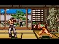 Fighters History SNES Feilin VS Mizoguchi