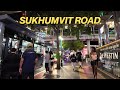 Bangkok S Sukhumvit Road At Night Asoke To Soi 4 Thailand Walk 2025