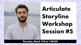 How to Create a Custom Menu in Articulate Storyline 360 video